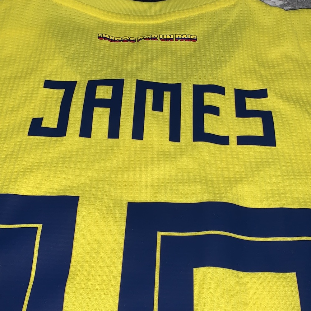 James Rodriguez AUTHENTIC Colombia Jersey